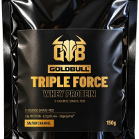GoldBull Triple Force Whey Protein Slaný karamel