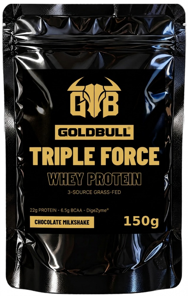GoldBull Triple Force Whey Protein Čokoládový kokteil