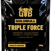 GoldBull Triple Force Whey Protein Čokoládový kokteil