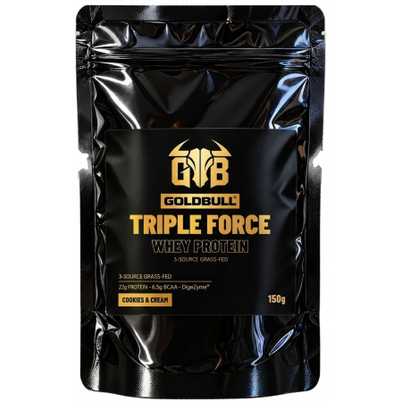 GoldBull Triple Force Whey Protein Sušienky a smotana