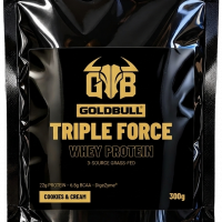 GoldBull Triple Force Whey Protein Sušienky a smotana