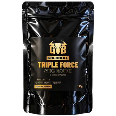 GoldBull Triple Force Whey Protein Vanilková zmrzlina