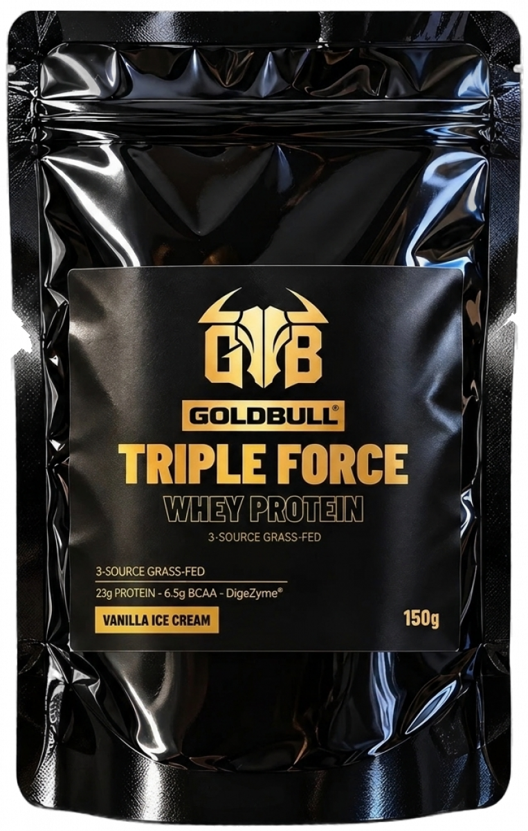 GoldBull Triple Force Whey Protein Vanilková zmrzlina