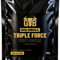 GoldBull Triple Force Whey Protein Vanilková zmrzlina